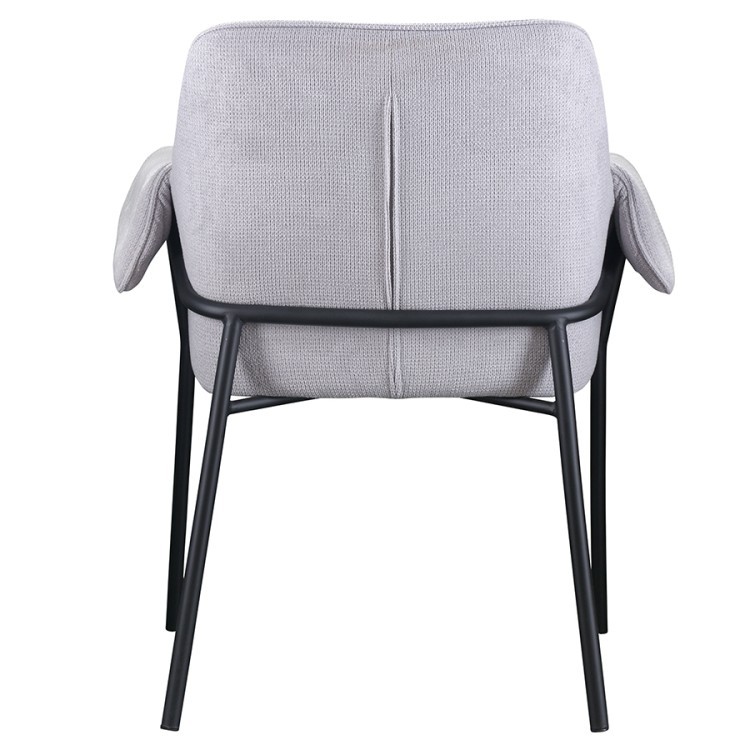 Стул aline, шенилл, светло-серый (74016)