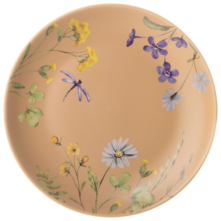 Набор посуды lefard "flowers" 3 предмета: кружка 390мл, салатник 640мл, тарелка 20,5см Lefard (260-1085)