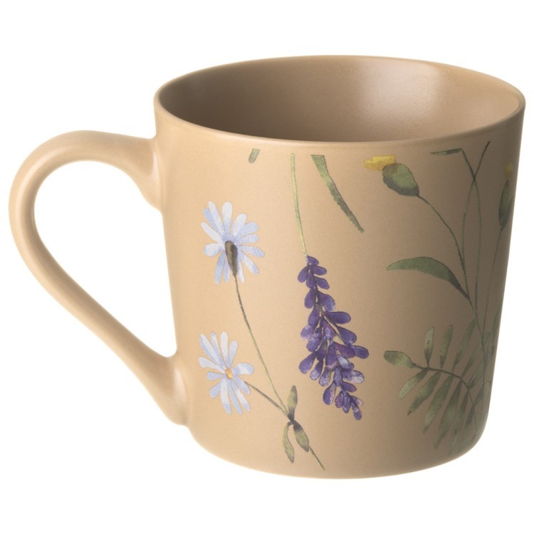 Набор посуды lefard "flowers" 3 предмета: кружка 390мл, салатник 640мл, тарелка 20,5см LEFARD (260-1085)