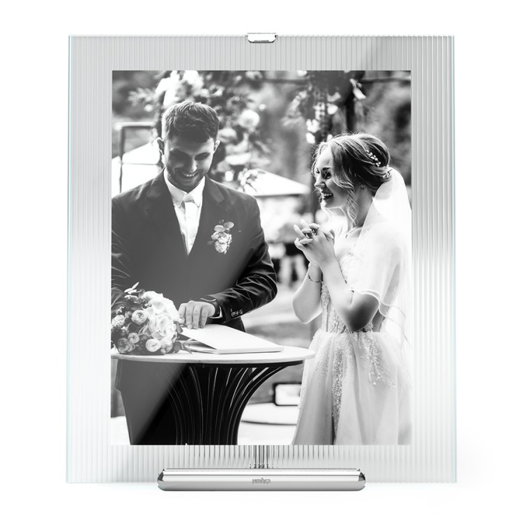 Фоторамка flute, 26х30 см, хром (79974)