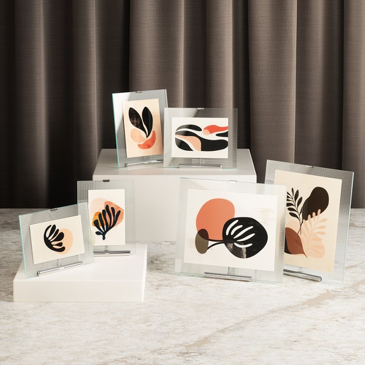 Фоторамка flute, 26х30 см, хром (79974)