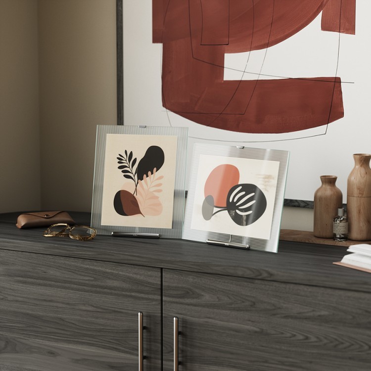 Фоторамка flute, 26х30 см, хром (79974)