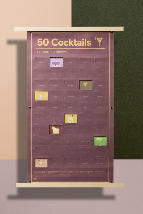 Постер «50 коктейлей, которые нужно попробовать в жизни» (62676)