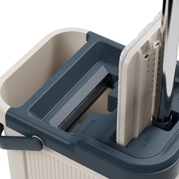 Швабра с отжимом и ведром cleanup, 7 л. (78730)