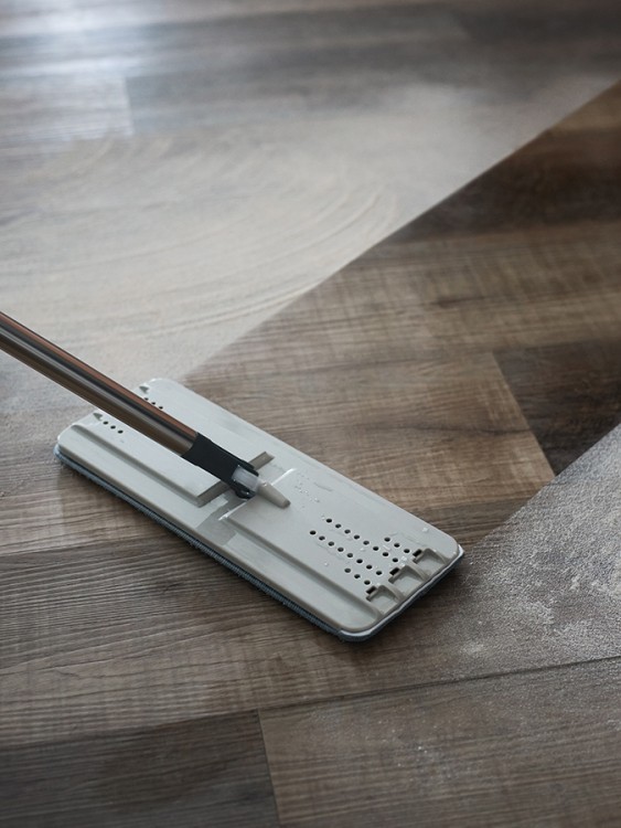 Швабра с отжимом и ведром cleanup, 7 л. (78730)