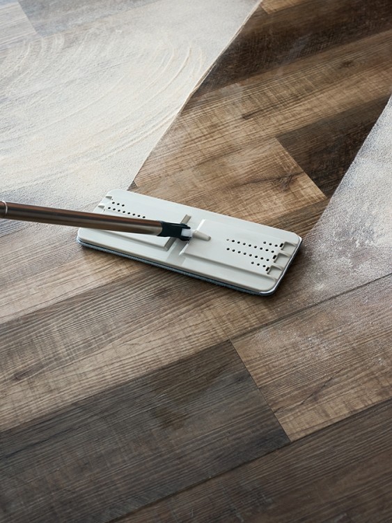 Швабра с отжимом и ведром cleanup, 7 л. (78730)