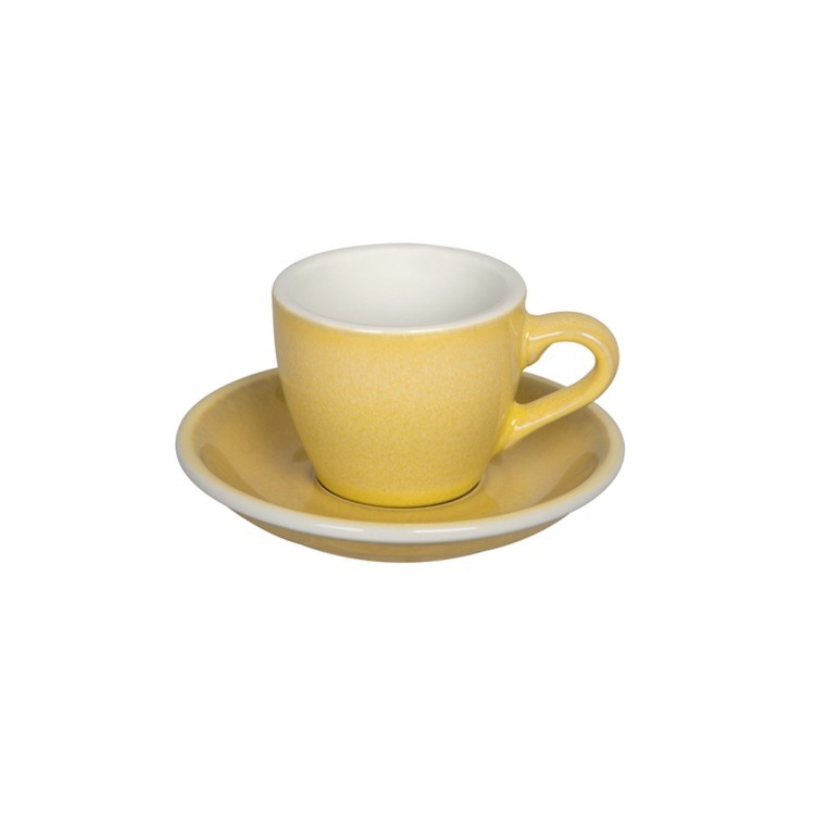 Кофейная пара C088-137BBC / C088-158BBC, фарфор, Butter Cup, LOVERAMICS