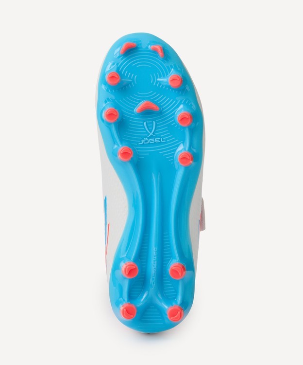 Бутсы футбольные JOGEL Evofly FG Talant White/blue, детский (2134471)