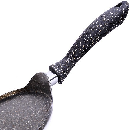 Блинница алюм 24 см мрам/п бак/руч (80440)