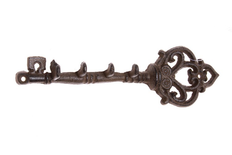 Крючок "ключ" 20*11 см.чугун (мал-12/кор=48шт.) Lefard (768-020)
