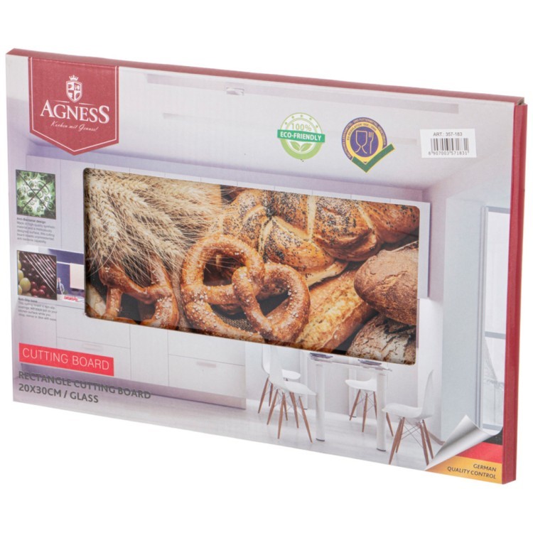 Доска разделочная 20*30*0,4 см. Agness (357-183)