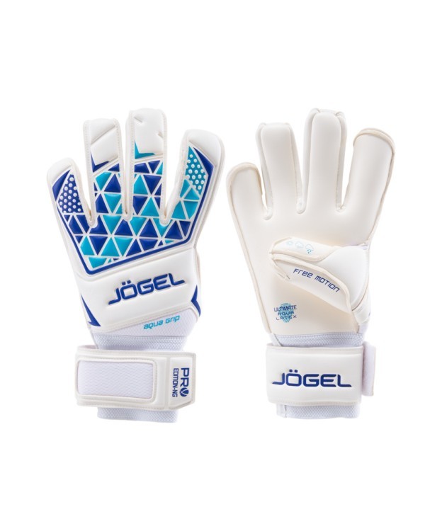 Перчатки вратарские JOGEL Pro Edition-NG Roll Negative, белый (1754717)