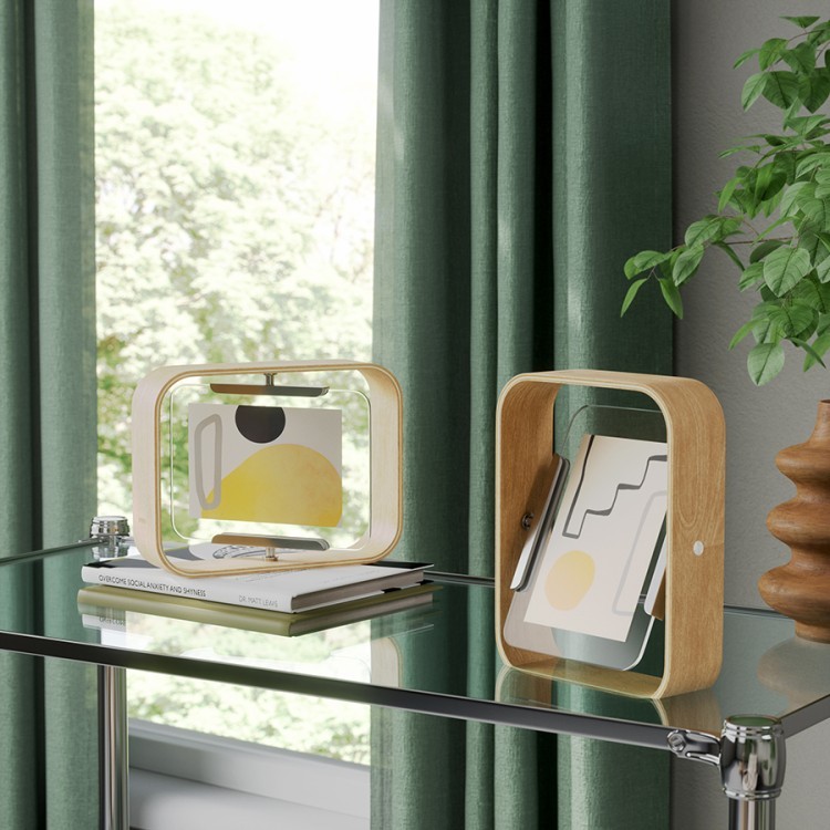 Фоторамка двусторонняя bellwood,16х22 см, натуральное дерево (79975)