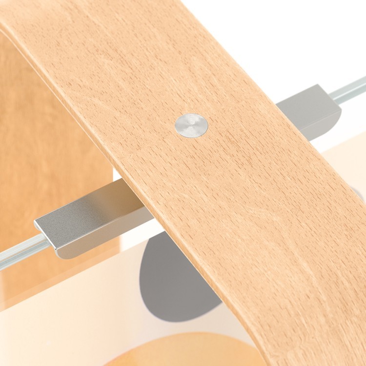 Фоторамка двусторонняя bellwood,16х22 см, натуральное дерево (79975)