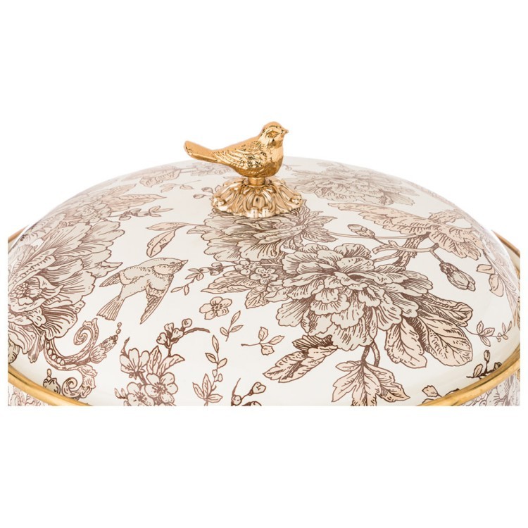 Кастрюля эмалированная lefard с крышкой 3,8л, диа.20см подходит для индукцион.пл Lefard (950-719)