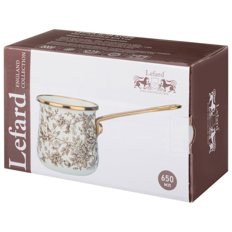 Турка эмалированная lefard, серия irises, 650 мл Lefard (950-785)