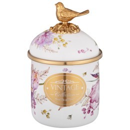 Банка для сыпучих продуктов lefard, серия irises 9х9см, 500мл Lefard (950-758)
