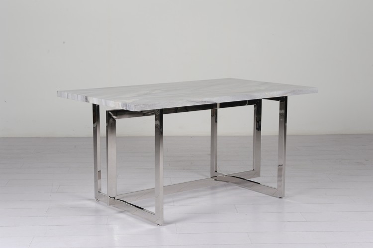 Стол обеденный серый 150*90*75см (TT-00004725)
