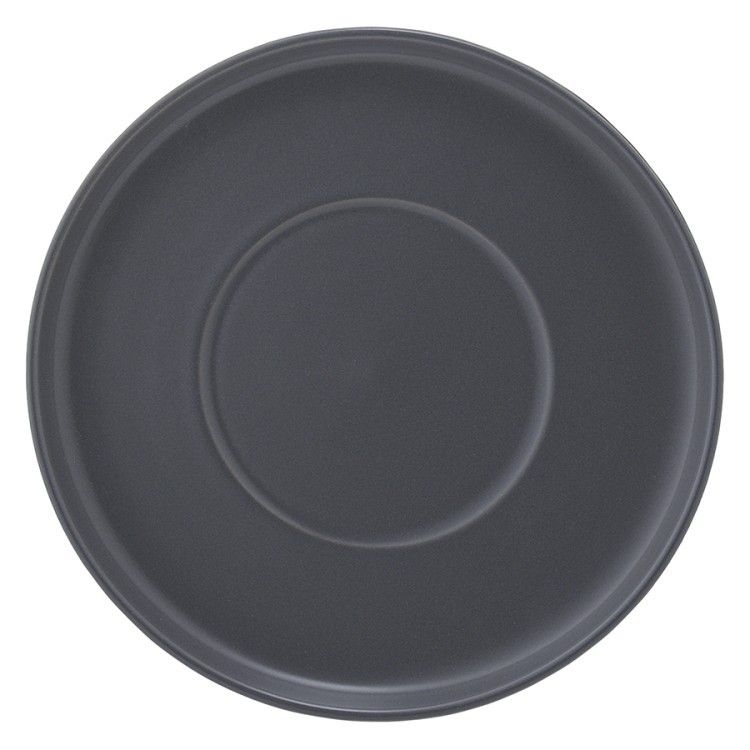 Набор из двух чайных пар темно-серого цвета из коллекции essential, 250 мл (75185)