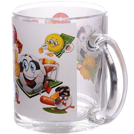 "Маковое поле" Кружка 300мл. " (208-Д)