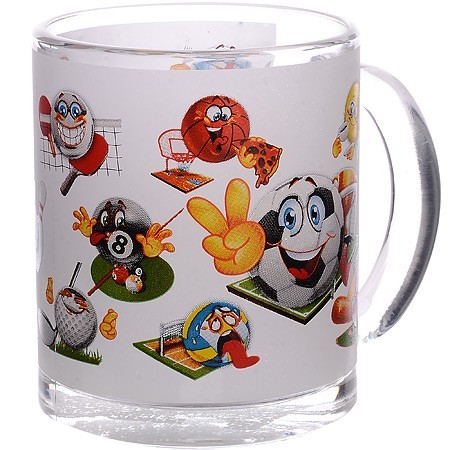 "Маковое поле" Кружка 300мл. " (208-Д)