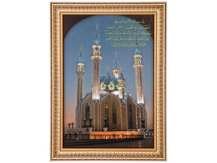 Картина мечеть кул-шариф ночью 58х42см (562-004-31) 