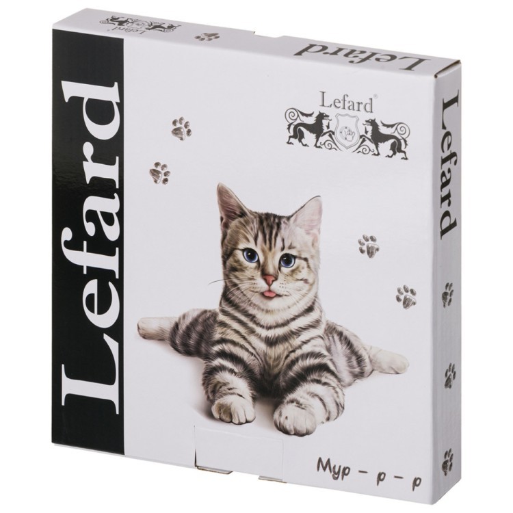 Тарелка закусочная lefard "бери кота" 20,5 см, разноцветный (104-963-11) 