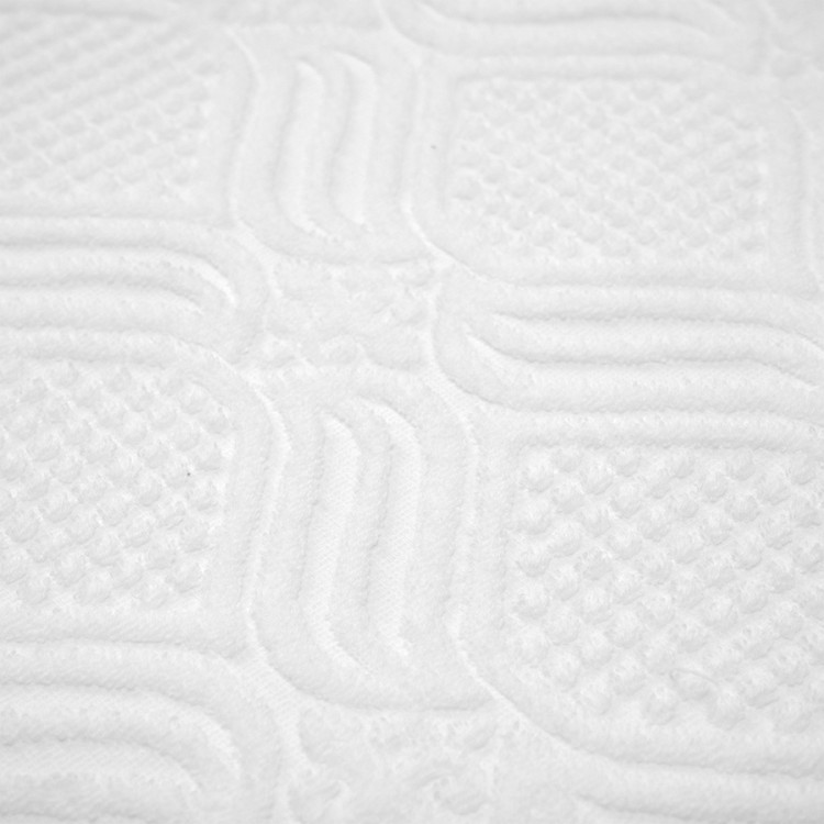 Полотенце для рук белое, с кисточками цвета карри из коллекции essential, 50х90 см (75410)