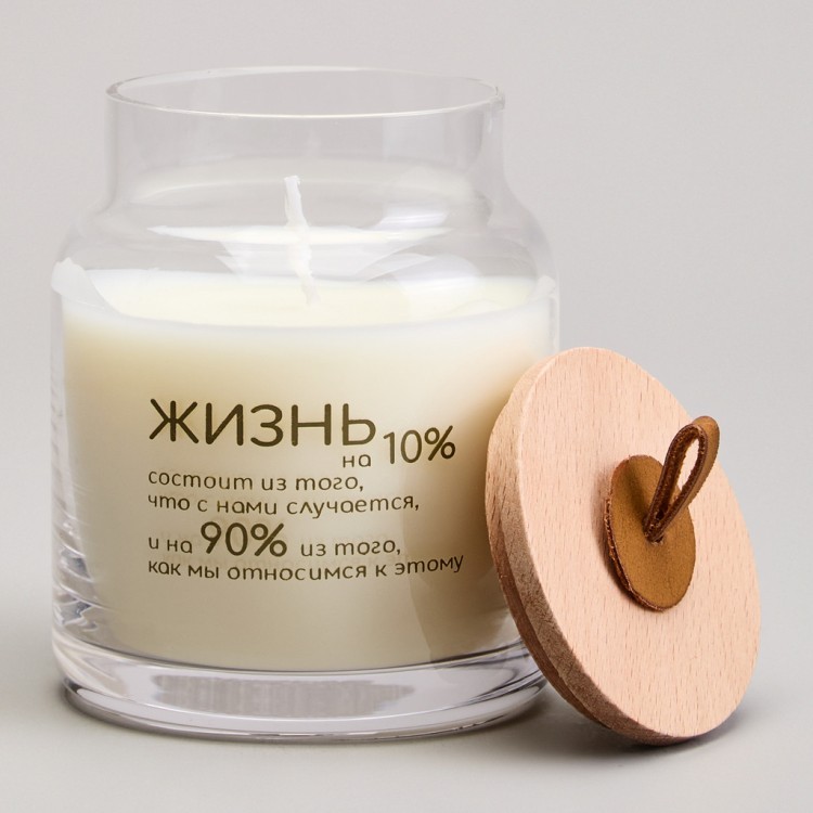 Свеча в баночке "nature" wicked berry 8,5*10 см мал.= 6шт. Lefard (605-114)