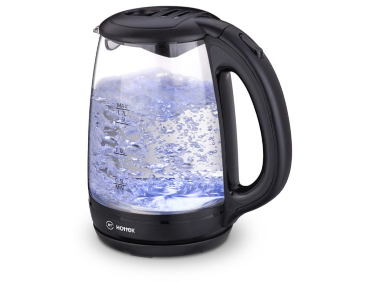 Чайник электрический hottek стекло ht-972-002 1,7л, 2200 вт, цвет черный, внутр.подсветка HOTTEK (972-002) Чайник электрический hottek стекло ht-972-002 1,7л, 2200 вт, цвет черный, внутр.подсветка HOTTEK (972-002)