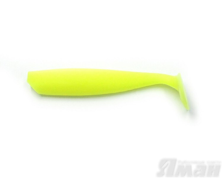 Виброхвост Yaman Spry Minnow, 5,5" цвет 02 - Chartreuse, 4 шт Y-SM55-02 (74177)