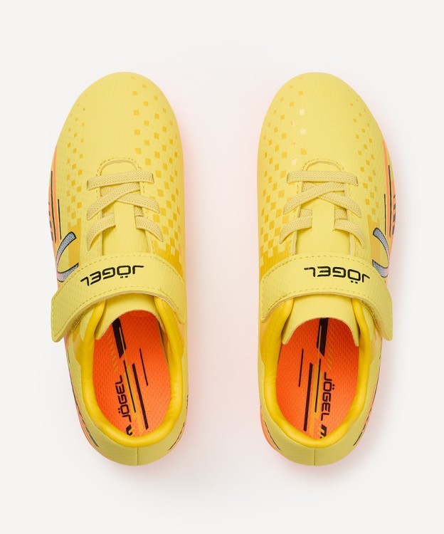 Бутсы футбольные JÖGEL Evofly FG Talant Yellow/orange, детский (2118078)