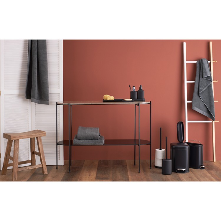 Стакан для зубных щеток slim, черный (78885) Стакан для зубных щеток slim, черный (78885)