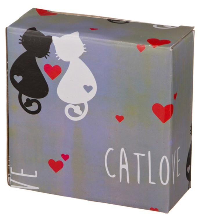 Салатник "cats love" 11,1*11,1*4,4 см. Lefard (230-056)