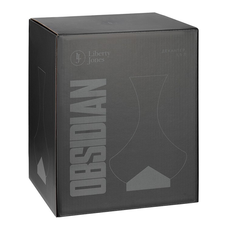 Декантер obsidian, 1,5 л (79054)