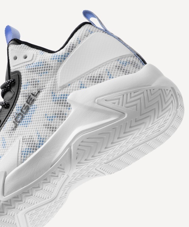 Кроссовки баскетбольные JOGEL Playmaker, белый/голубой/черный (2131628)