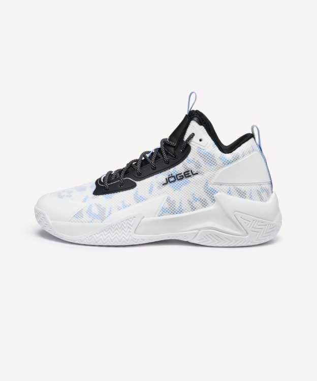 Кроссовки баскетбольные JOGEL Playmaker, белый/голубой/черный (2131628)