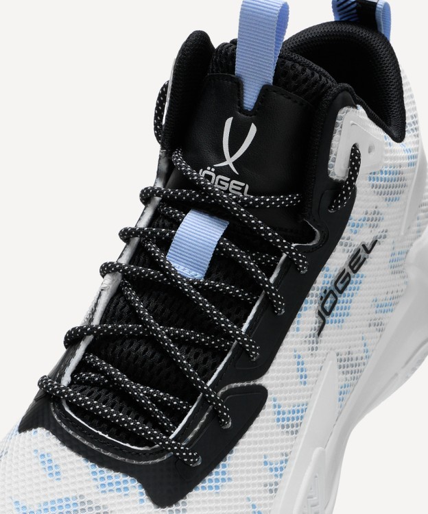 Кроссовки баскетбольные JOGEL Playmaker, белый/голубой/черный (2131628)