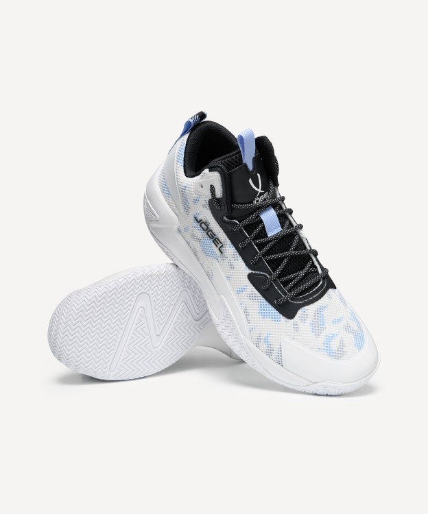 Кроссовки баскетбольные JOGEL Playmaker, белый/голубой/черный (2131628)