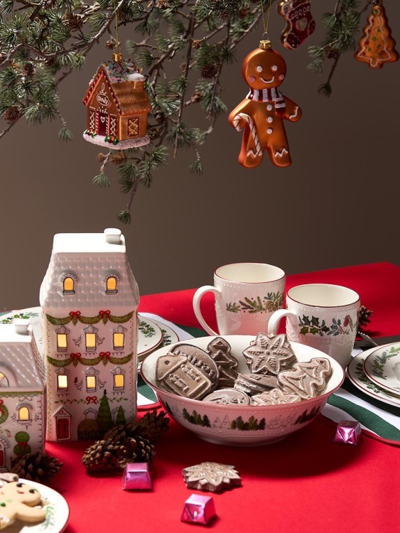 Домик с подсветкой olgod из коллекции new year essential, 22см (79421)