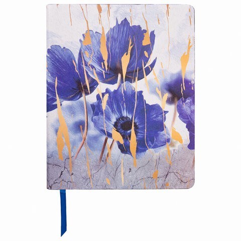 Тетрадь А5 Brauberg Vista Blue Flowers 80 листов клетка 403920 (2) (86277) Тетрадь А5 Brauberg Vista Blue Flowers 80 листов клетка 403920 (2) (86277)