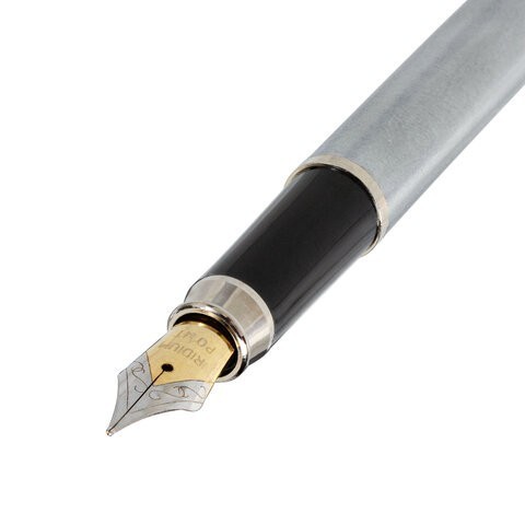 Ручка подарочная перьевая Brauberg Larghetto линия 0,5 мм синяя 143475 (2) (86931)