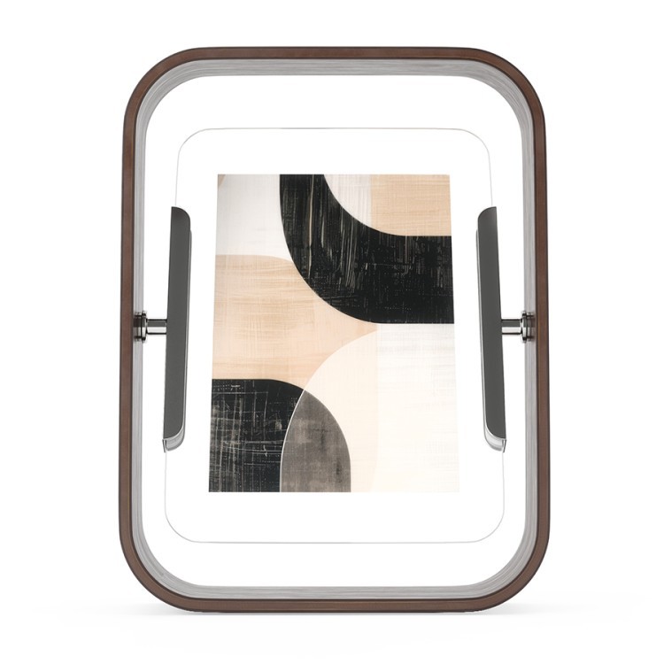 Фоторамка двусторонняя bellwood, 16х22 см, состаренный орех (79976)