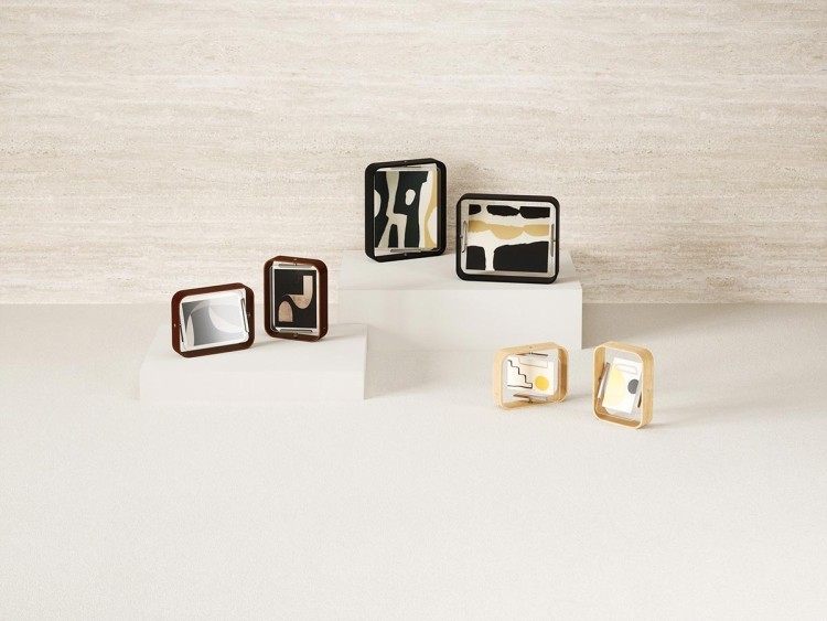 Фоторамка двусторонняя bellwood, 16х22 см, состаренный орех (79976)