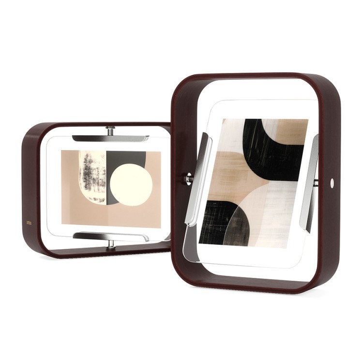 Фоторамка двусторонняя bellwood, 16х22 см, состаренный орех (79976)