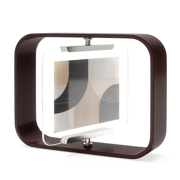 Фоторамка двусторонняя bellwood, 16х22 см, состаренный орех (79976)