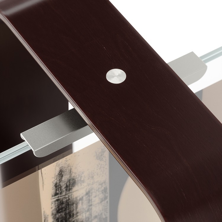 Фоторамка двусторонняя bellwood, 16х22 см, состаренный орех (79976)