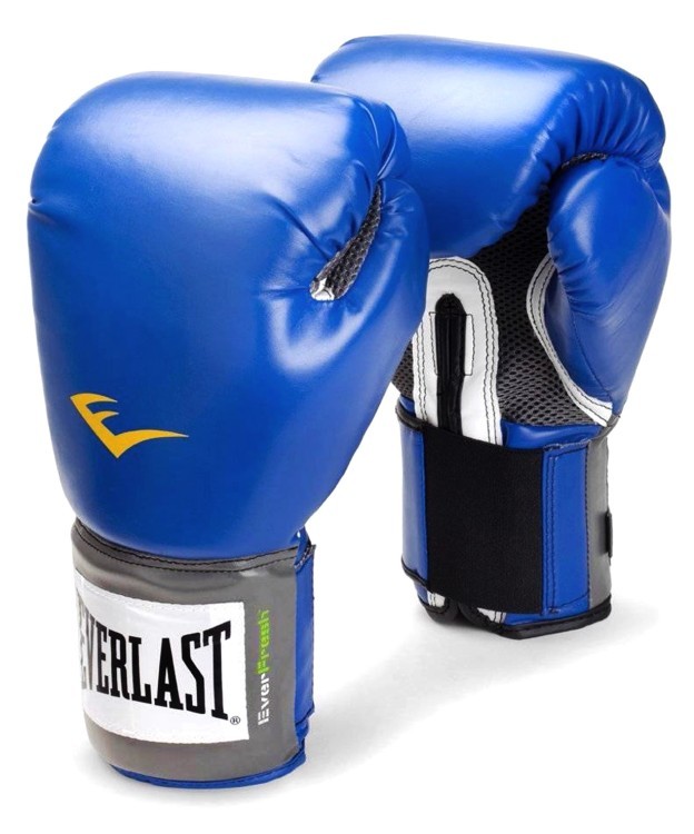 Перчатки боксерские Pro Style Anti-MB 2210U, 10oz, к/з, синие (9316)