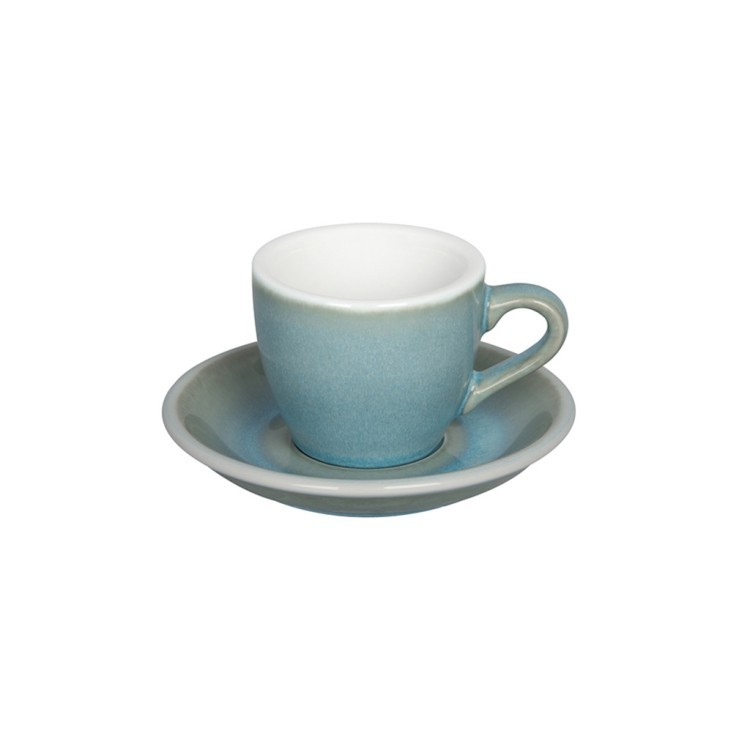 Кофейная пара C088-139BIB / C088-160BIB, фарфор, Ice Blue, LOVERAMICS