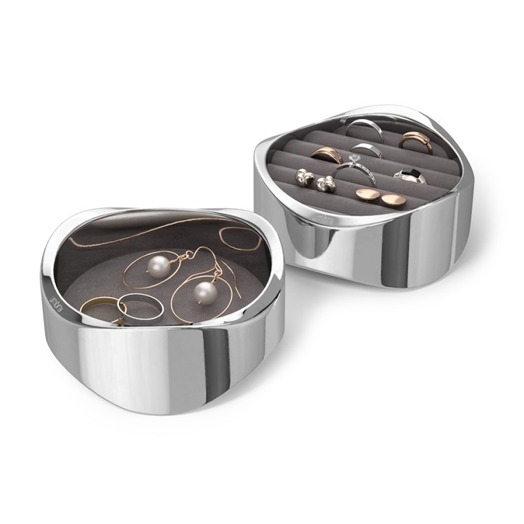 Органайзер для украшений wavy, хром (78714)